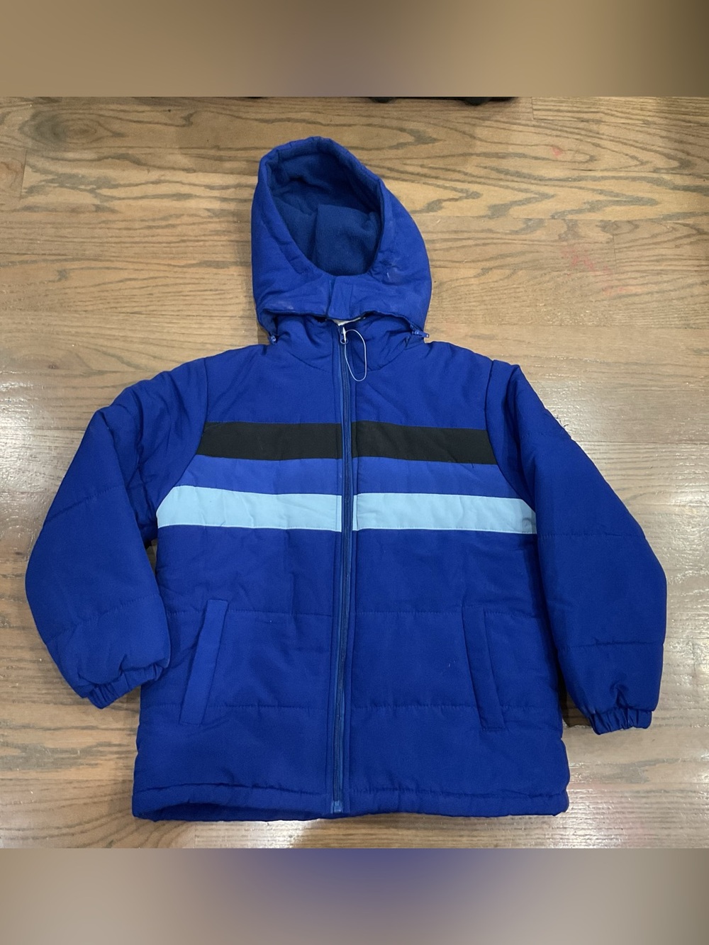 Operation Warm Boys Blue Jacket Size 10/12 Like New